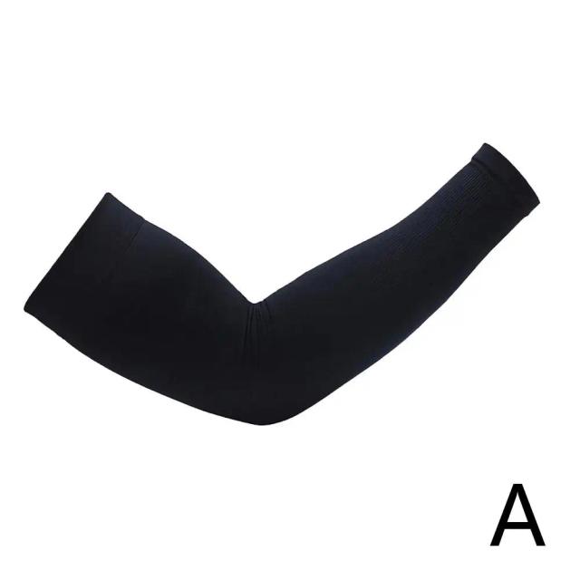 Mangas de Arrefecimento Masculino com Proteção Solar UV, Luvas Secas Rápidas para Esportes ao Ar Livre como Corrida, Pesca e Ciclismo em Tamanho Grande
