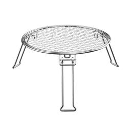 Dobrável acampamento churrasqueira rack churrasqueira net piquenique grade grill fogueira rack para acampamento, piqueniques e churrasco - Image 1