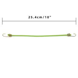 Corda elástica resistente para bagagem, Cabo de reboque, Cabo de bagagem, Stretch Pull Strap, Reboque fixo, Ciclismo infantil, 25-30cm - Image 6