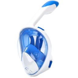 Máscara de mergulho facial completa, óculos de natação para adultos, montagem de câmera destacável, visão panorâmica 180, sistema de respiração de segurança - Image 2