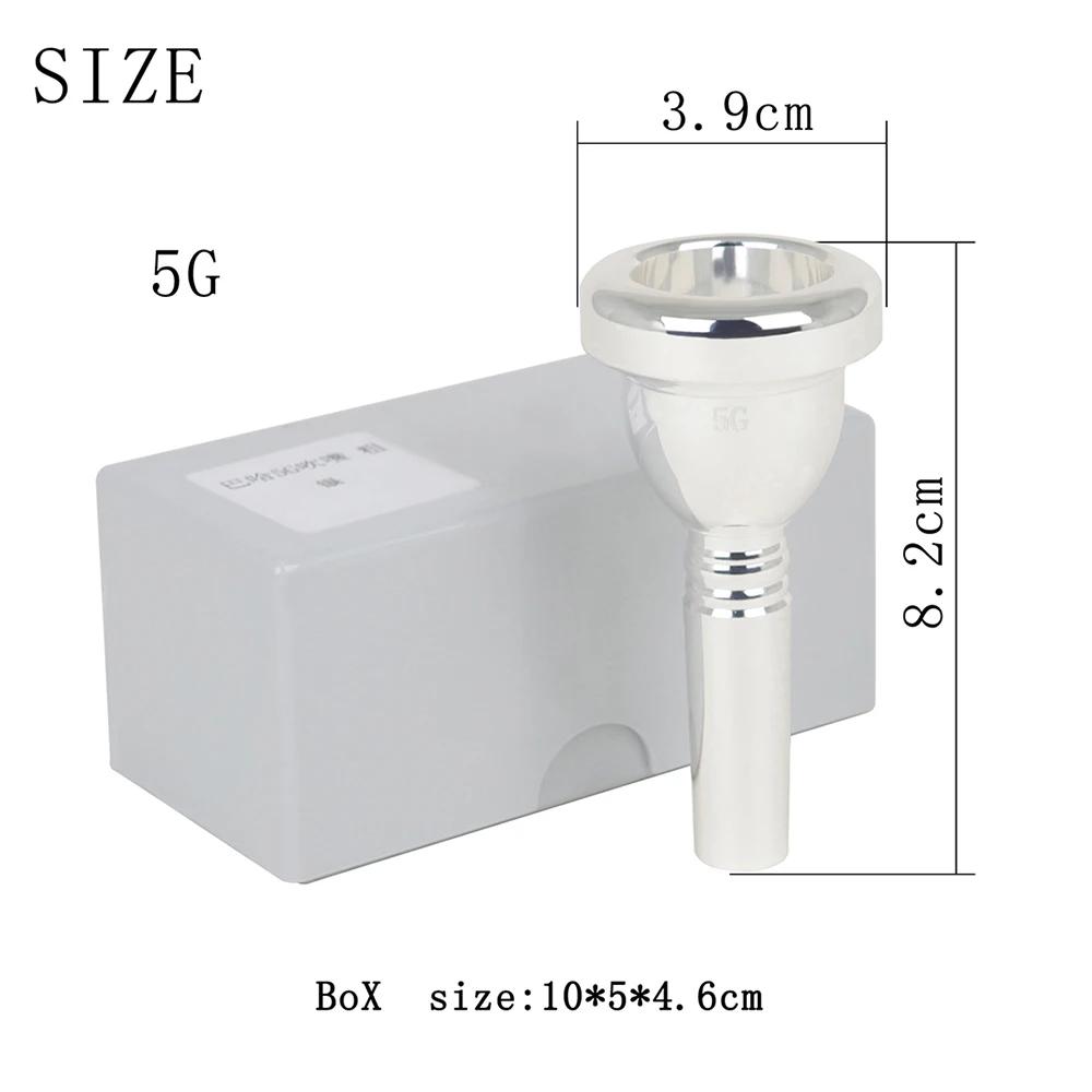 Grande Bocal Trombone Tenor, Profissional Acessórios Para Instrumentos De Latão, Boca De Chifre, Peças De Instrumentos Musicais, 12.7mm, 5G - Image 1