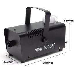 Máquina de nebulização LED para casamentos 400W Controle de fio de fumaça de névoa Ejetor de eventos KTV - Image 4