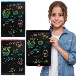 16/20 Polegada prancheta de escrita tablet para crianças, grande almofada de desenho eletrônico com tela colorida, brinquedo de comprimidos gráficos digitais - Image 1