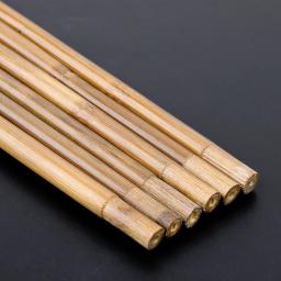 Flechas de bambu com arco com pena de peru, eixo para arco e flecha ao ar livre, acessórios de caça, 85cm, 8mm, OD - Image 2