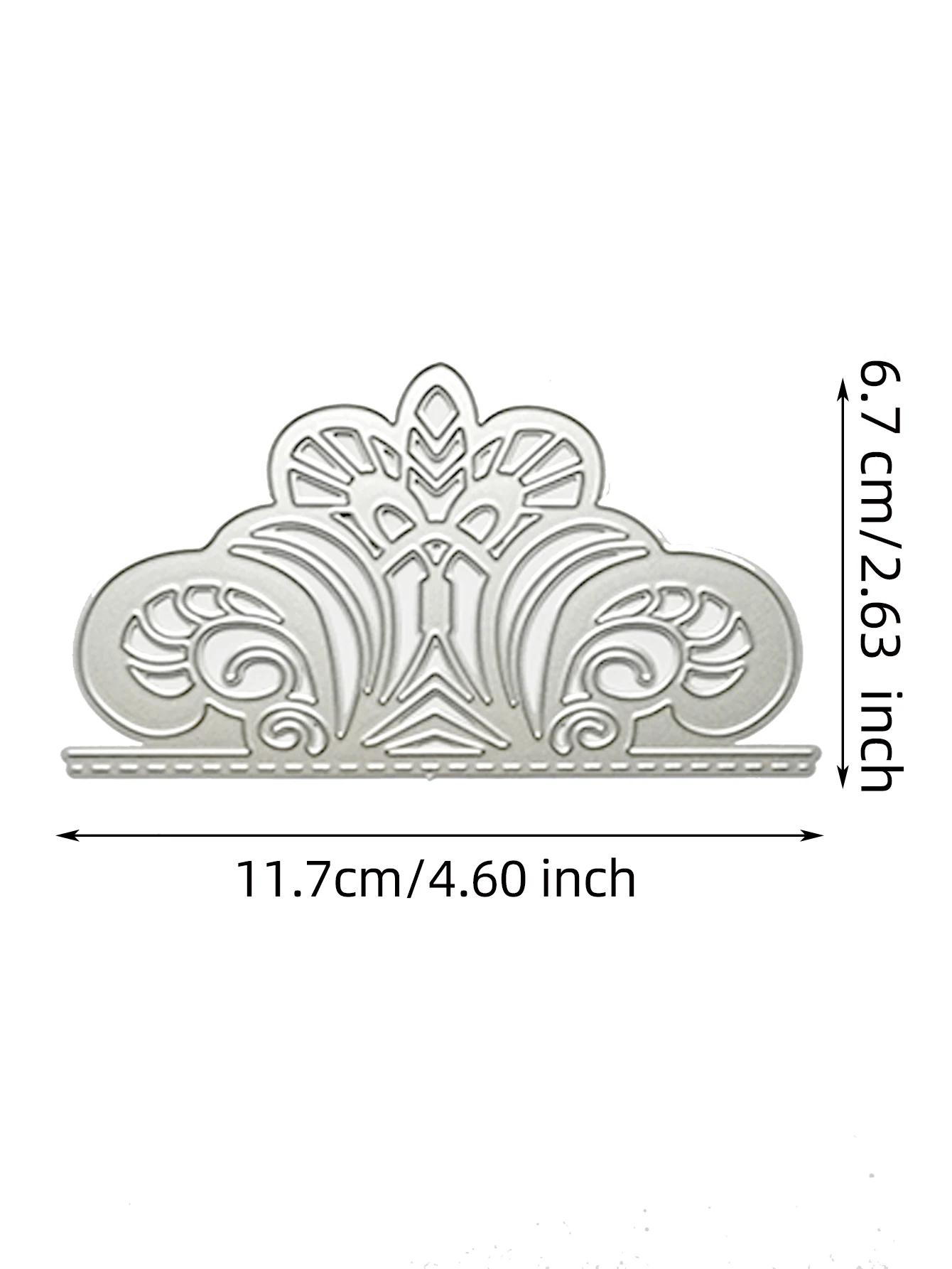 Corte de metal morre para fazer cartão, Lace Cover Mold Decoração, Scrapbook Paper Craft, lâmina de molde de faca, soco Stencils - Image 1