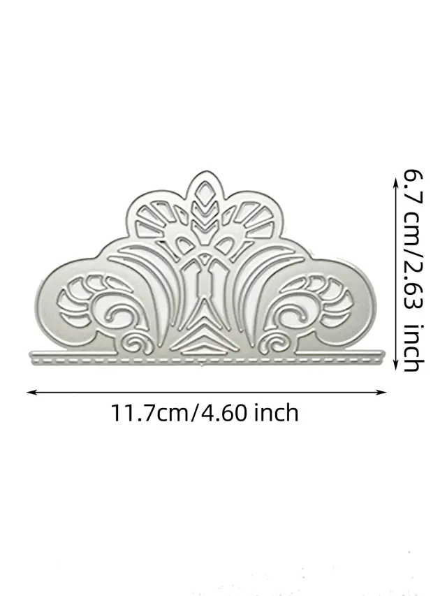 Corte de Metal para Cartões: Lindo Moldura Lace Cover para Scrapbook e Artesanato com Lâmina de Faca e Moldes de Stencil