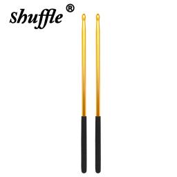 Baquetas de metal monocromáticas antiderrapantes, 5A Teardrop Head, treinamento profissional de pulso, acessórios de bateria Jazz, bateria e tambor, sólido - Image 1