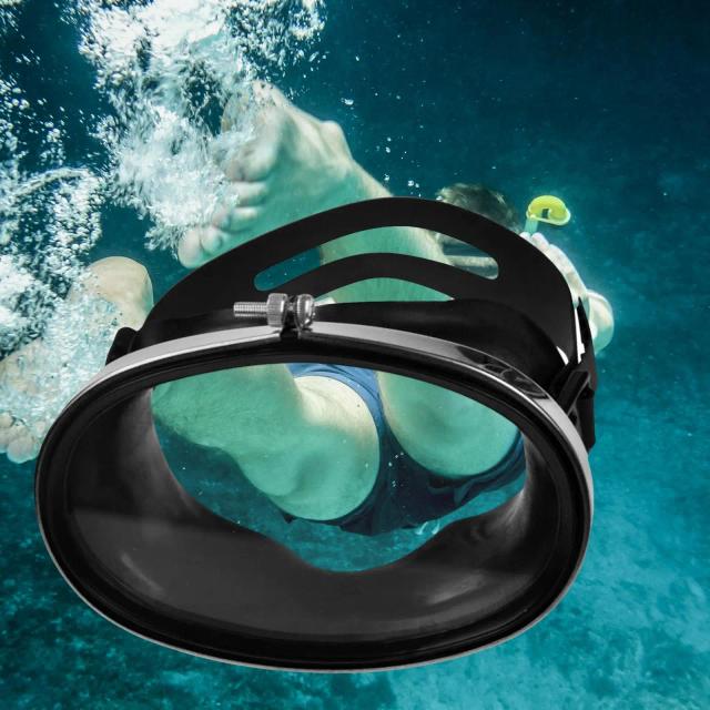 Óculos de Mergulho Temperados com Máscara de Snorkeling Anti-nebulização