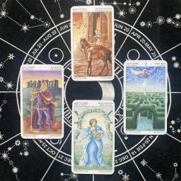 Adivinhação jogo de tarô para festa familiar, 78 peças, cartas de tarô, fortuna e adivinhação, lazer jogo de tabuleiro, 78 peças - Image 3