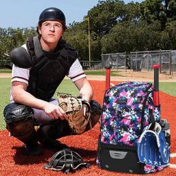 Saco De Beisebol Impermeável Da Juventude, Softball Bag, Mochila para Suporte De Luvas De Morcego, Capacetes, Compartimento De Sapatos - Image 4