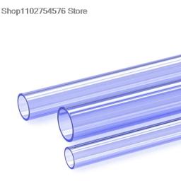 Tubo de PVC transparente para aquário, tubo UPVC, conector azul, suprimentos para aquário, diâmetro externo 20mm, 25mm, 32mm, 50cm - Image 6