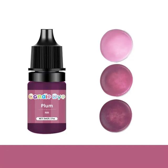 Pigmentos Líquidos para Vela e Artesanato: Corante de 5ml para Resina Epóxi e Molde de Sabão DIY