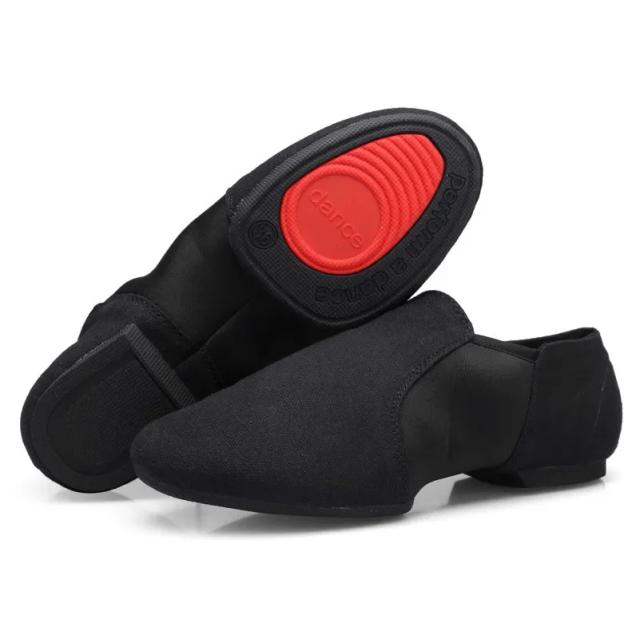 Sapatos de Dança para Mulheres e Homens: Conforto e Estilo para Ballet, Jazz e Salsa com Solado Antiderrapante em Lona e Camurça