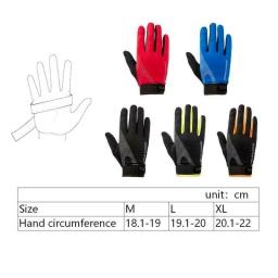 Luvas de ciclismo full finger touch screen para homens, MTB, bicicleta, motocicleta, ginásio, treinamento, fitness, ao ar livre, pesca, verão - Image 5