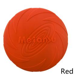 Silicone Dog Toy Disco Voador, Resistente Resistente, Marca de Mordida, Reparável Pet, Treinamento ao ar livre, Entretenimento, Jogando Tipo Brinquedo - Image 4