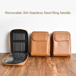 Conjunto de alfinetes circulares de tricô, alfinetes de costura para casa, leves e intercambiáveis, para costurar cachecol, cobertor, avós - Image 1