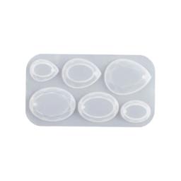 Cabochon gem jóias silicone molde oval lágrima para artesanato resina epóxi pingente brincos fazendo fundição diy artesanato molde - Image 6