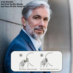 Aparelho auditivo digital recarregável USB, redução de ruído, amplificador de som, aparelhos auditivos, fone de ouvido impermeável para surdez, novo, 2022 - Image 6