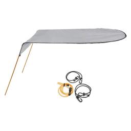 Bimini capa superior universal anti-uv caiaque barco dossel sombra tenda à prova dwaterproof água proteção uv iate barco acessórios - Image 2