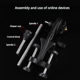 Portátil Pesca Linha Spool Winder Set, Máquina para Baitcasting, Spinning Reel, Engrenagem Spooler, Combater, Wire Changer Equipamento - Image 2