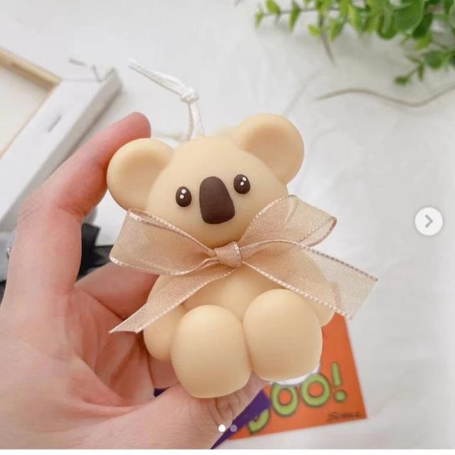 Silicone Koala Craft Moldes: Criatividade em Velas, Sabões e Decoração Animal para o Seu Lar