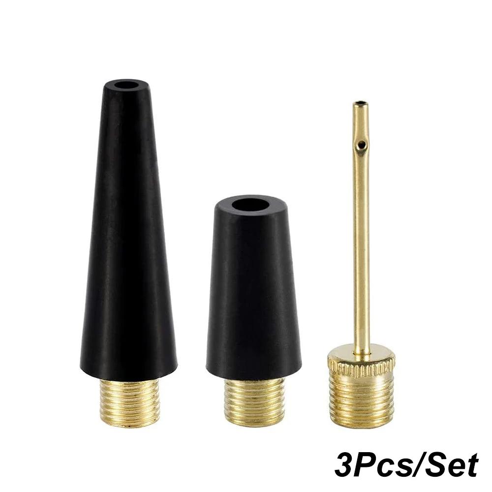 1 conjunto pneu válvula adaptador bola bomba agulha balão kit inflação para xiaomi bomba de ar e outros inflador elétrico compatível - Image 1
