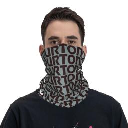 Personalizado burtons seta logotipo snowboards inverno bandana pescoço mais quente das mulheres dos homens esqui correndo tubo cachecol rosto bandana gaiter - Image 5