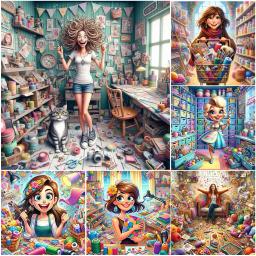 5D Rodada Completa Broca Pintura Diamante, DIY Girl Kit, Home Decor, Artesanato, 30x30cm - Image 1