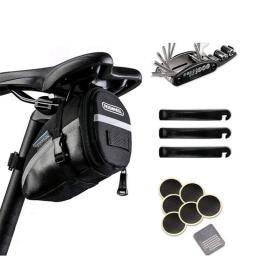 Multifunções Bicicleta Reparação Kits Ferramentas, Saddle Bag, Ciclismo Assento Pack, MTB Acessórios Da Bicicleta, Pneu Interno Patches, Tire Lever Set - Image 1