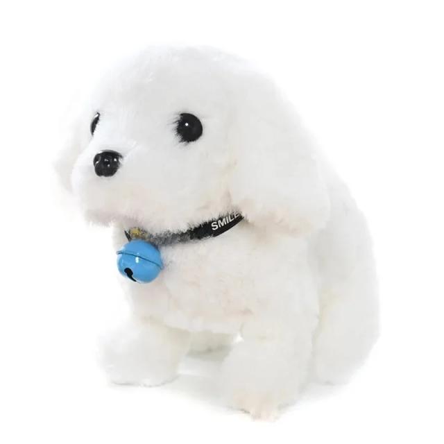 Cão de Pelúcia Elétrico Interativo - Brinquedo Eletrônico para Crianças