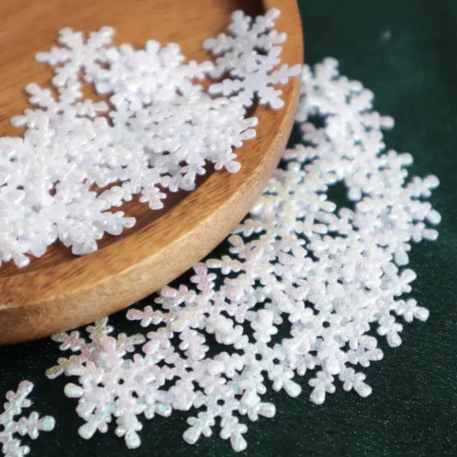 Floco de Neve de Natal para Festas - Pacote com 300 Recados de Papel Divertidos