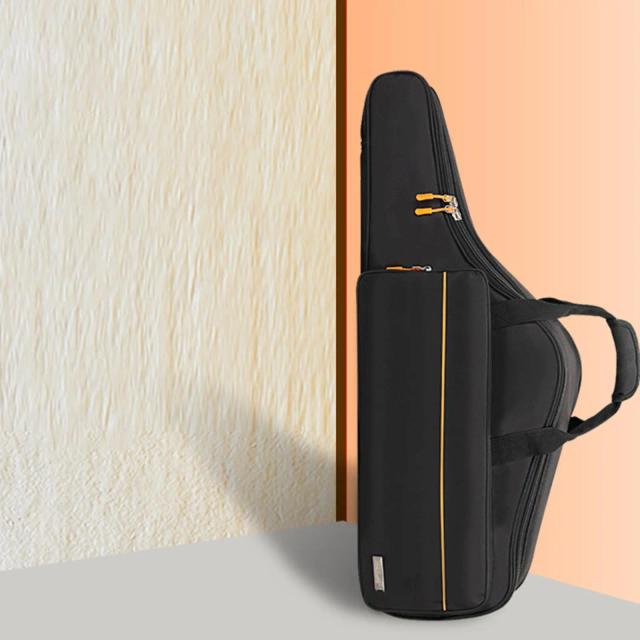 Saco de Armazenamento Portátil para Saxofone Tenor com Mochila e Acessórios