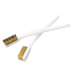 10 pçs escova de fio de bronze metal remover escovas de ferrugem escova de limpeza de metal industrial para máquina de limpeza de sujeira polimento - Image 5