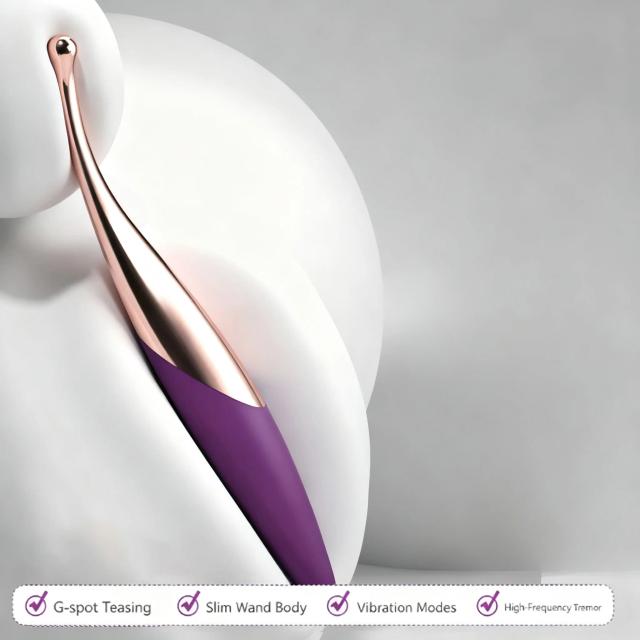 Vibrador G-Spot Ultrassônico Multifrequência Magnético - Estimulação Intensa