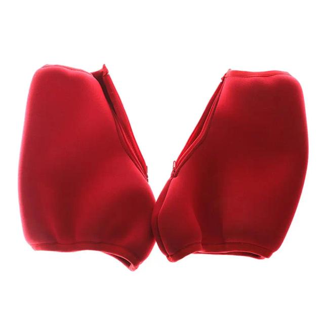 Conjunto de 2 Protetores de Lâmina de Neoprene para Patins de Hóquei no Gelo - Acessórios Duráveis para Segurança e Performance