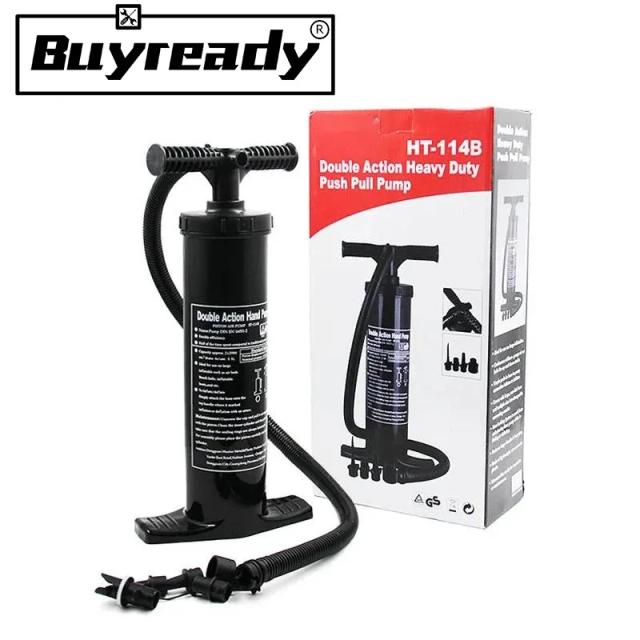 Bomba de Ar Portátil Bidirecional para Uso Doméstico - Modelos Grande e Pequeno, Ideal para Inflar Barcos de Borracha, 4000CC