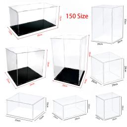 Montar caixa acrílica transparente para coleções, armários, proteger figuras de ação, organizar brinquedos, modelos, bonecas - Image 1