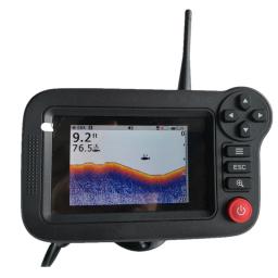 Professional subaquática Fish Finder, Barco Pesca Sonar, portátil, 3.5in tela colorida - Image 1
