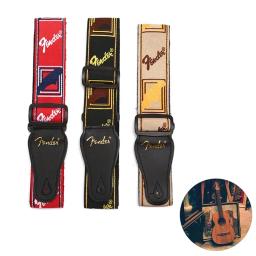 Ajustável guitarra elétrica Strap, couro instrumento, upgraded Ends, High-End, acessórios para Ukulele, baixo, instrumentos musicais, esportes - Image 1