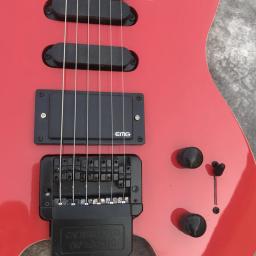 Guitarra elétrica Headless, 6 cordas, portátil, metal, com formato retangular, para a música, para ser personalizado, qualquer estilo - Image 3