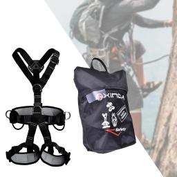 Arnês de Escalada Profissional de Corpo Inteiro para Homens e Mulheres, Cinto para Montanhismo, Atividades ao Ar Livre, Treinamento, Rapel - Image 1