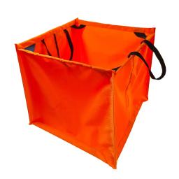 3 cores de náilon dobrável cubo escalada arborist lance linha corda dobrável saco armazenamento para acampamento caminhadas escalada acessório - Image 6