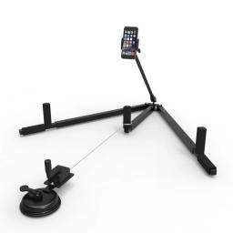 Maca Perna Ajustável para Yoga Ballet e Ginástica, Split Stretching Machine, Treinamento de Flexibilidade, Equipamentos Fitness, Flexibilidade, 3 Bar - Image 5