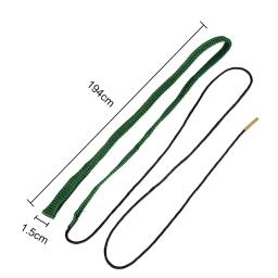 Corda de limpeza de furo para arma de caça. 22 cal.223 cal.38 cal & 5.56mm 7.62mm 12ga kit de escova de limpeza de rifle ferramenta corda de calibre de barril de rifle - Image 5