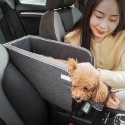 Portátil Car Segurança Pet Seat Dog Bed, Controle Central de Transporte, Dog Carrier Protector, Segurança Travel Bag, Cães Acessórios - Image 3
