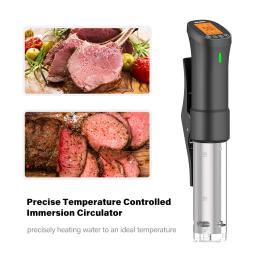 INKBIRD-Fogão de Precisão Wi-Fi, Circulador de Imersão com Componentes em Aço Inoxidável, Poderoso e Durável, Sous Vide Culinário, ISV-200W - Image 5