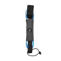 Surfing Leash Leg Rope 5mm Grosso Ajustável Elastic Paddle Board - Image 6