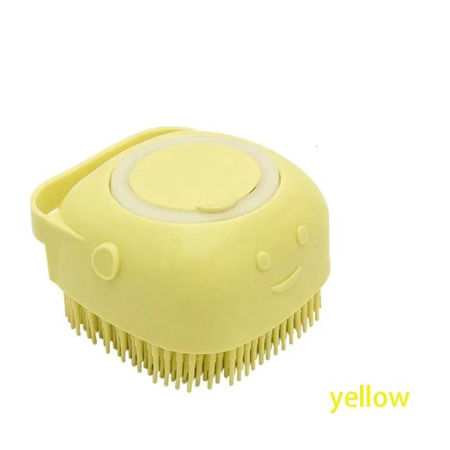 Acessórios de Banho para Cães e Gatos: Luvas de Massagem em Silicone Com Escova Macia e Segura