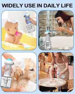 Máquina elétrica automática de espuma de gato, Carregamento magnético, Grande produção de espuma para gatos, cães, animais domésticos - Image 6