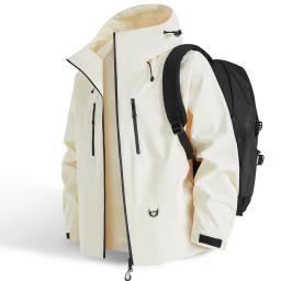 Viagem caminhadas jaqueta masculina roupas de motocross mountain bike casaco à prova dwaterproof água outerwear feminino acampamento com capuz blusão - Image 5